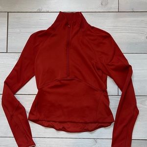 Lululemon Always Alert 1/2 Zip size 6